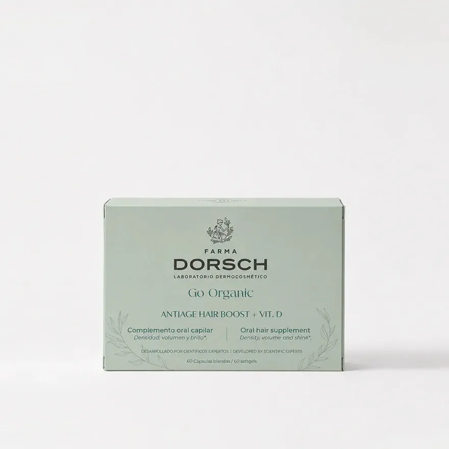 Farma Dorsch Antiage Hair Boost + Vit D 60 cápsulas