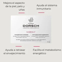 Farma Dorsch Sambhala Suplemento Antiedad 30 caps