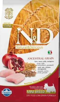 Farmina N&D Ancestral Grain Mini Pollo Alimento Seco para Perros 15.4lb