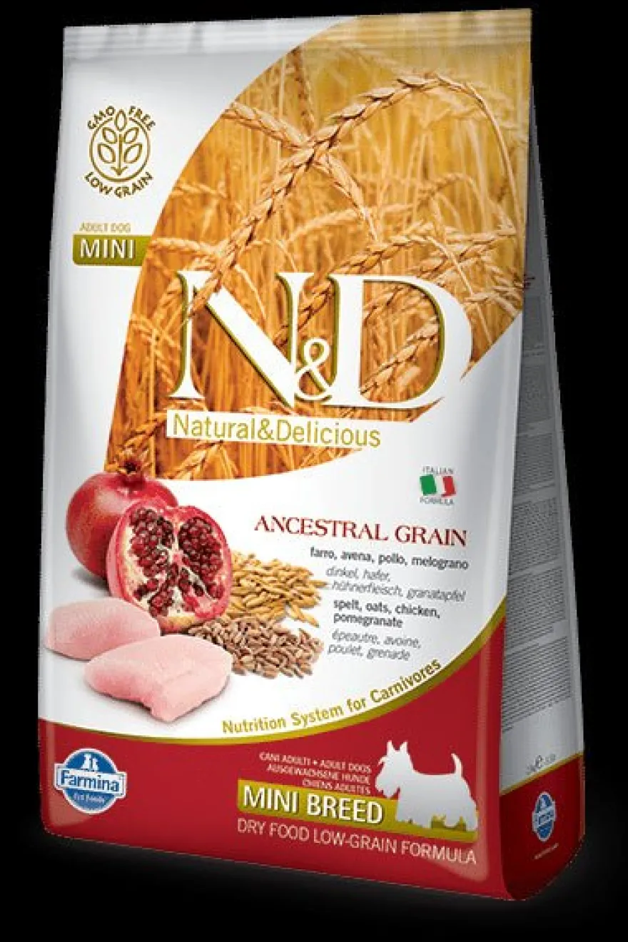 Farmina N&D Ancestral Grain Mini Pollo Alimento Seco para Perros 15.4lb
