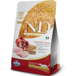 Farmina N&D Ancestral Grain Pollo & Granada Comida Seca para Gatos 1,5kg