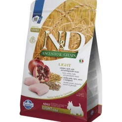 Farmina N&D Ancestral Grain Pollo y Granada Mini Light 2,5Kg