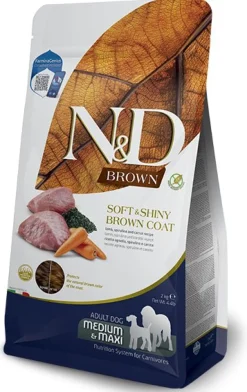 Farmina N&D Brown Dog Cordero Spirulina Alimento Seco 2Kg