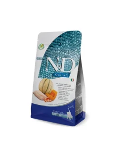 Farmina N&D Cat Kitten Ocean Bacalao Calabaza Alimento Seco 300g