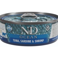 Farmina N&D Cat Ocean Atún Sardina Gamba Alimento para Gatos 6 ud