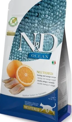 Farmina N&D Cat Ocean Neutered Alimento Sólido 1.5kg