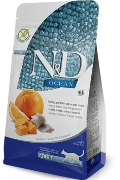 Farmina Nd Cat Ocean Pumpkin Arenque Comida Seca 5kg