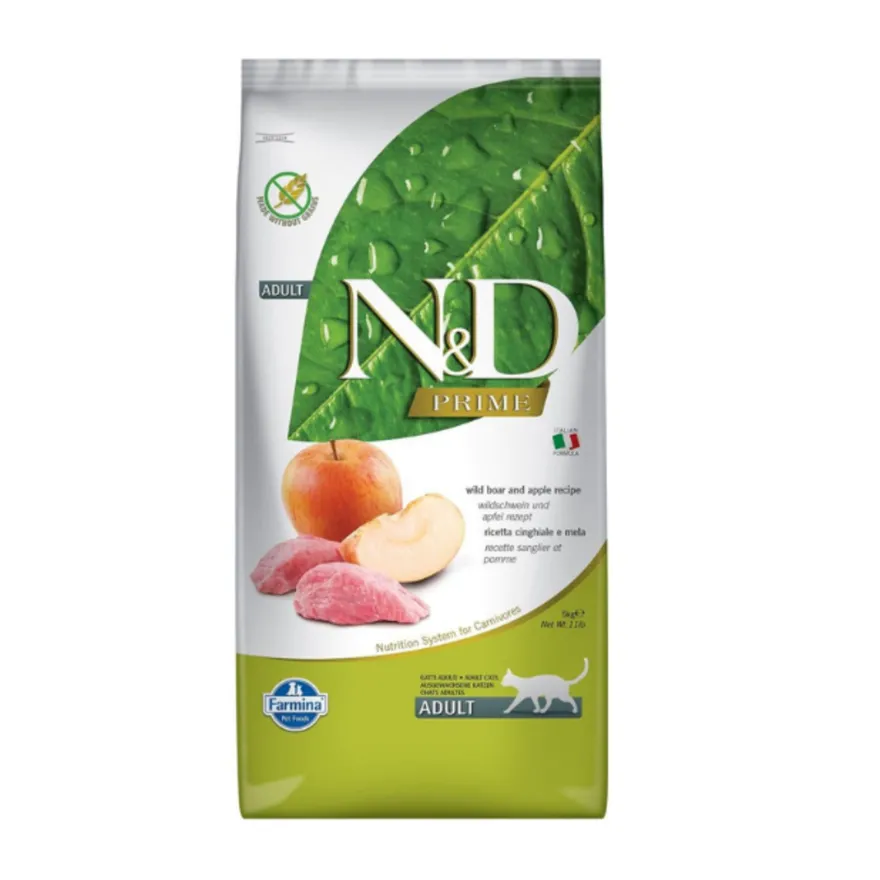 Farmina N&D Cat Prime Jabali Alimento Seco 5Kg