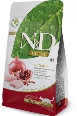 Farmina N&D Cat Prime Neutered Pollo Alimento Seco 5Kg