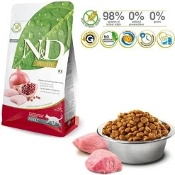 Farmina N&D Cat Prime Pollo Alimento Seco para Gatos 5Kg