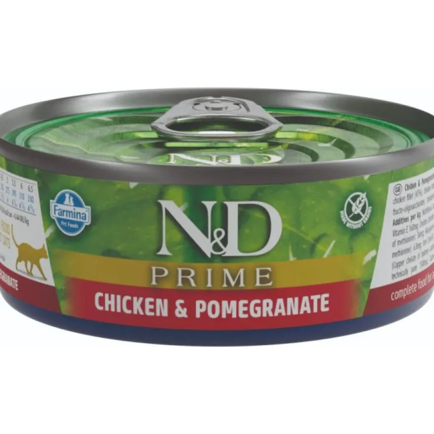 Farmina N&D Cat Prime Pollo Comida Húmeda 6x70gr