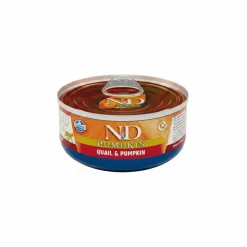 Farmina N&D Cat Pumpkin Codorniz Alimento Húmedo 24 latas de 70g x 24 unidades