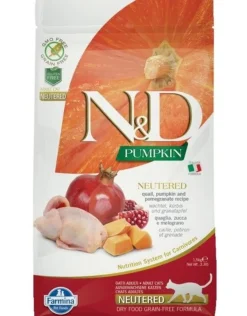Farmina N&D Cat Pumpkin Neutered Alimento Seco 5Kg