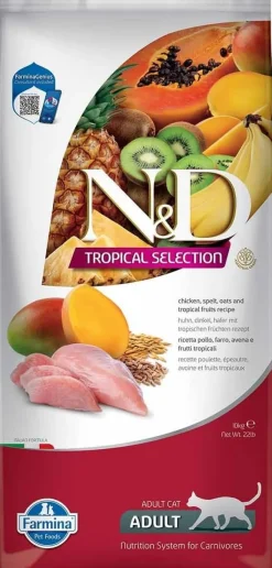 Farmina ND Cat Tropical Selection Pollo Alimento Granulado 10kg