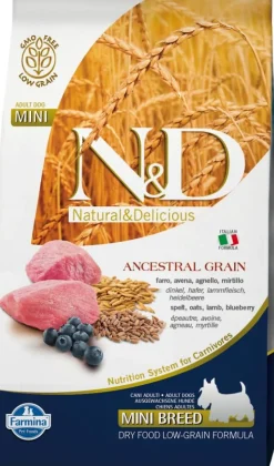 Farmina N&D Dog Ancestral Mini Cordero Pienso Seco 1.5kg