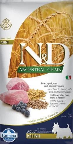 Farmina N&D Dog Ancestral Mini Cordero Pienso Seco 1.5kg