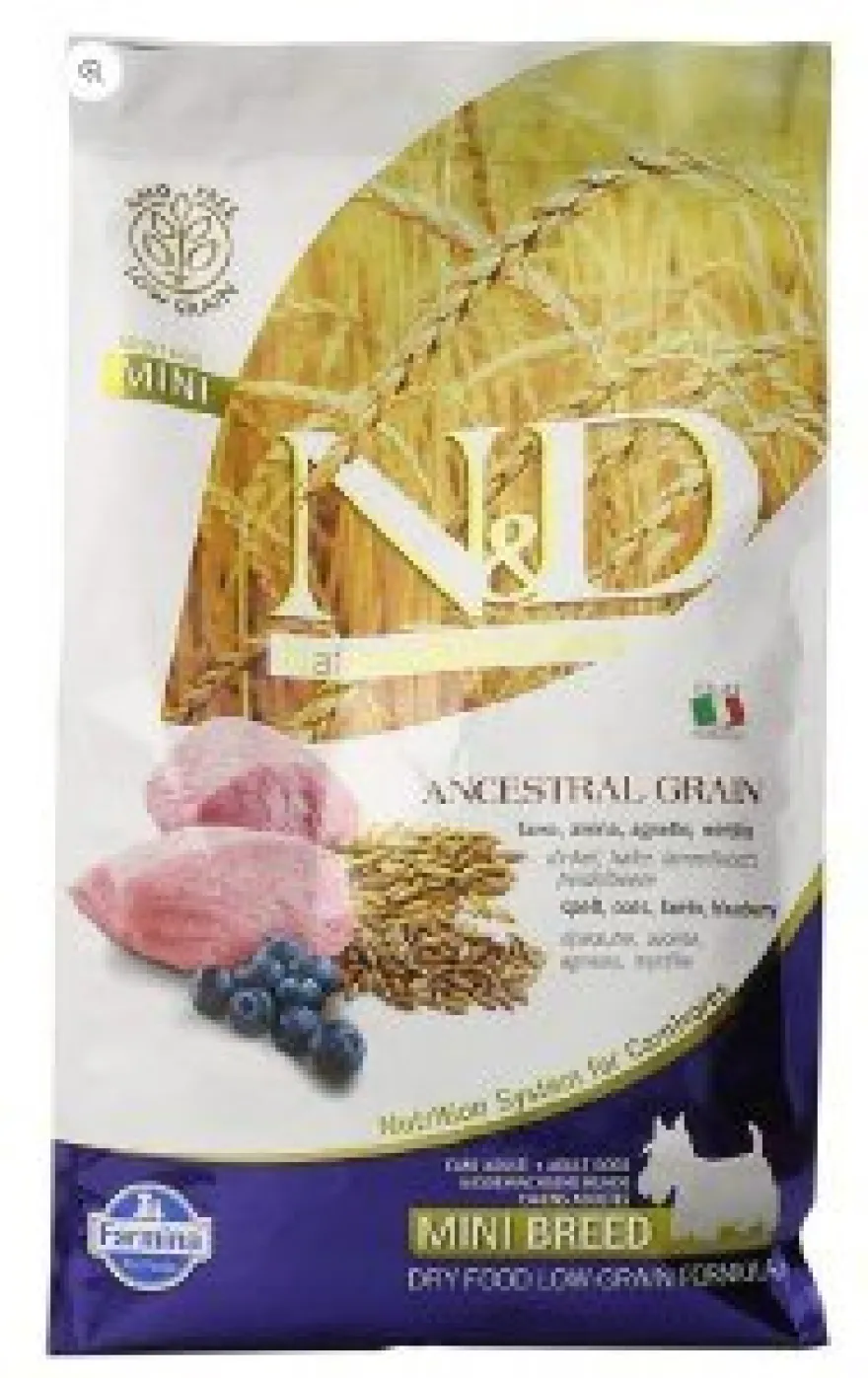 Farmina N&D Dog Ancestral Mini Cordero Pienso Seco 1.5kg