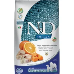 Farmina N&D Dog Ocean Pumpkin Medium Maxi Bacalao Comida 2.5kg