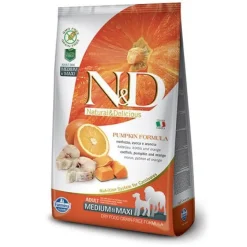 Farmina N&D Dog Ocean Pumpkin Medium Maxi Bacalao Comida 2.5kg