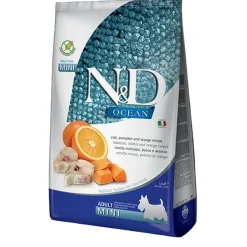 Farmina N&D Dog Ocean Pumpkin Mini Bacalao Alimento Seco 800g