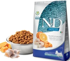 Farmina N&D Dog Ocean Pumpkin Mini Bacalao Alimento Seco 800g
