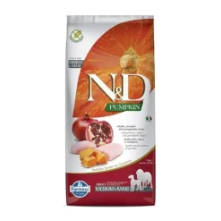 Farmina N&D Dog Pumpkin Medium Maxi Pollo Alimento Seco 12kg