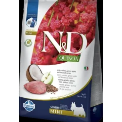 Farmina N&D Dog Quinoa Senior Cordero Mini 5kg