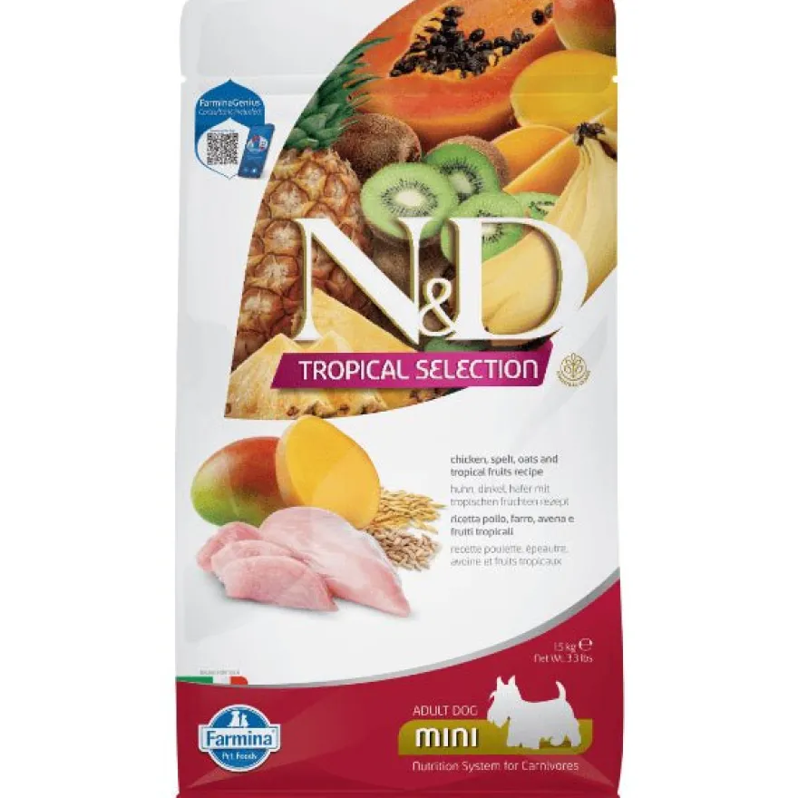 Farmina N&D Dog Tropical Selection Mini Pollo Alimento Seco 5kg
