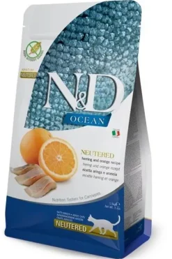 Farmina N&D Grain Free Ocean Arenque & Naranja Pienso Seco 300g