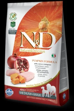 Farmina N&D Grain-Free Pollo, Calabaza y Granada Alimento Seco para Perros 2,5Kg
