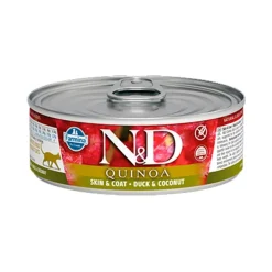 Farmina N & D Grain Free Quinoa Skin & Coat Comida Húmeda para Gatos 80g