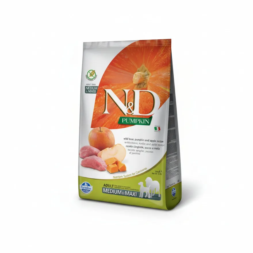 Farmina N&D Jabali y Manzana Pienso Seco 2.5kg