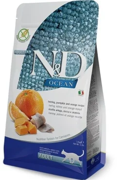 Farmina N&D Ocean Herring Alimento Seco para Gatos Adultos 1,5kg