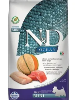 Farmina N&D OCEAN Piensos Secos para Perros Adultos con Salmón y Bacalao 7kg