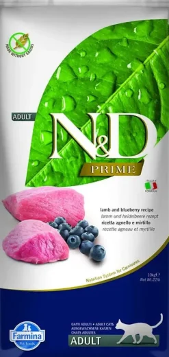 Farmina N&D Prime Cordero Alimento Seco para Gatos 10Kg