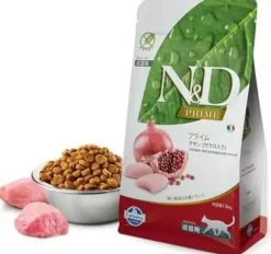 Farmina N&D Prime Pollo y Granada Comida seca para gatos 1.5kg