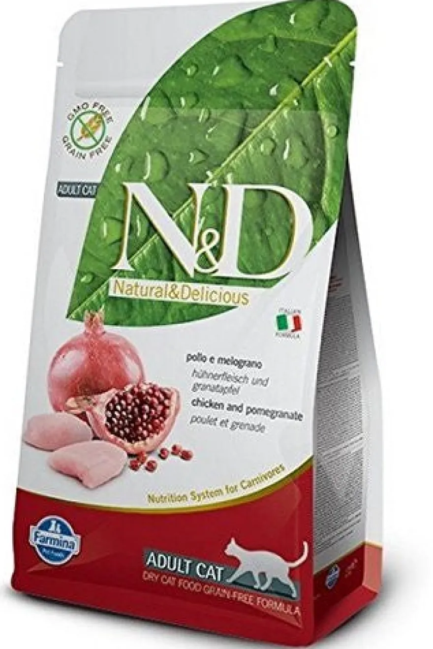 Farmina N&D Prime Pollo y Granada Comida seca para gatos 1.5kg