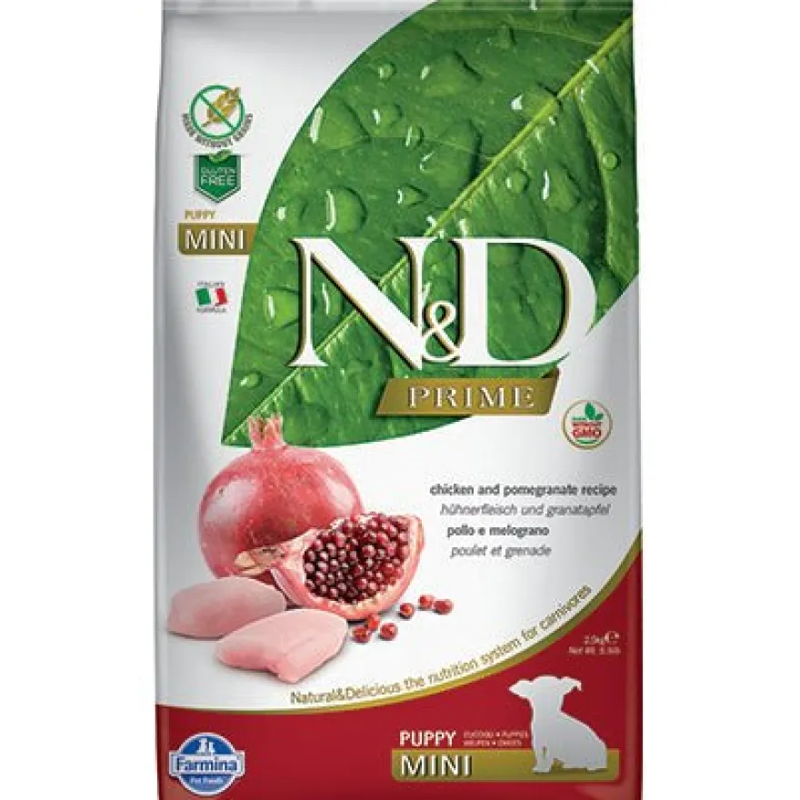 Farmina N&D Prime Pollo y Granada Comida Seca para Cachorros 2.5kg