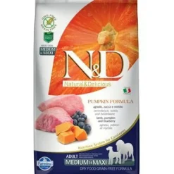 Farmina N&D Pumpkin Cordero y Arándano Alimento Seco para Perros 12Kg