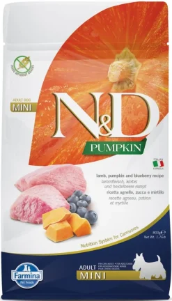 Farmina N&D Pumpkin Mini Cordero Piensos Secos 800g