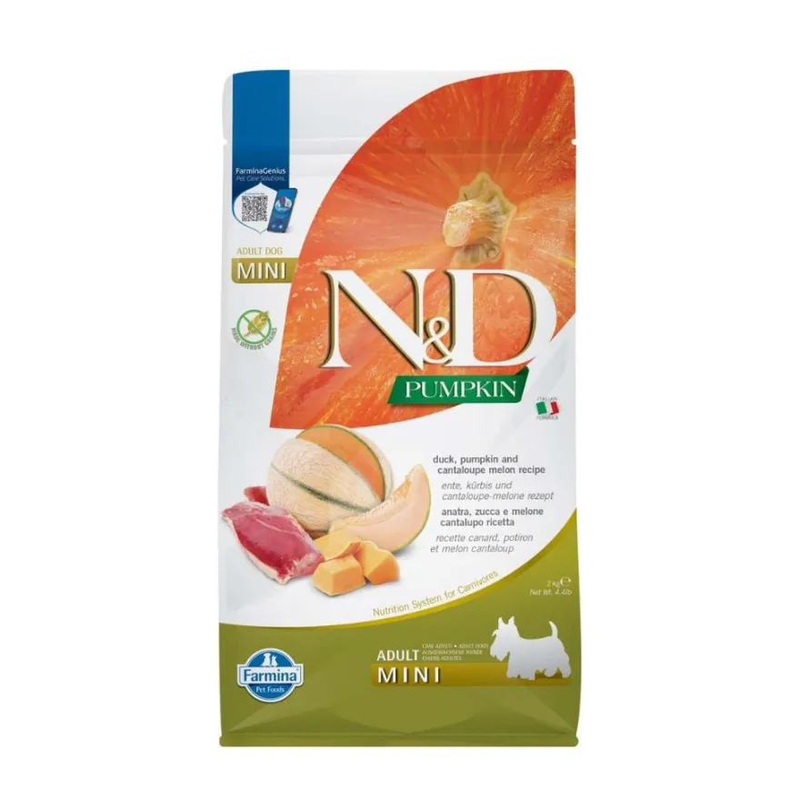 Farmina N&D Pumpkin Mini Pato Alimento Seco 2kg