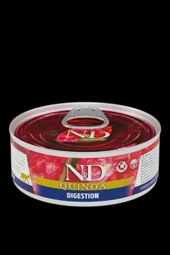 Farmina N&D Quinoa Digestión Alimento en Lata Cordero 24 x 80g