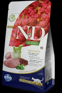 Farmina N&D Quinoa Digestion Cordero Alimento Seco Gato 5Kg
