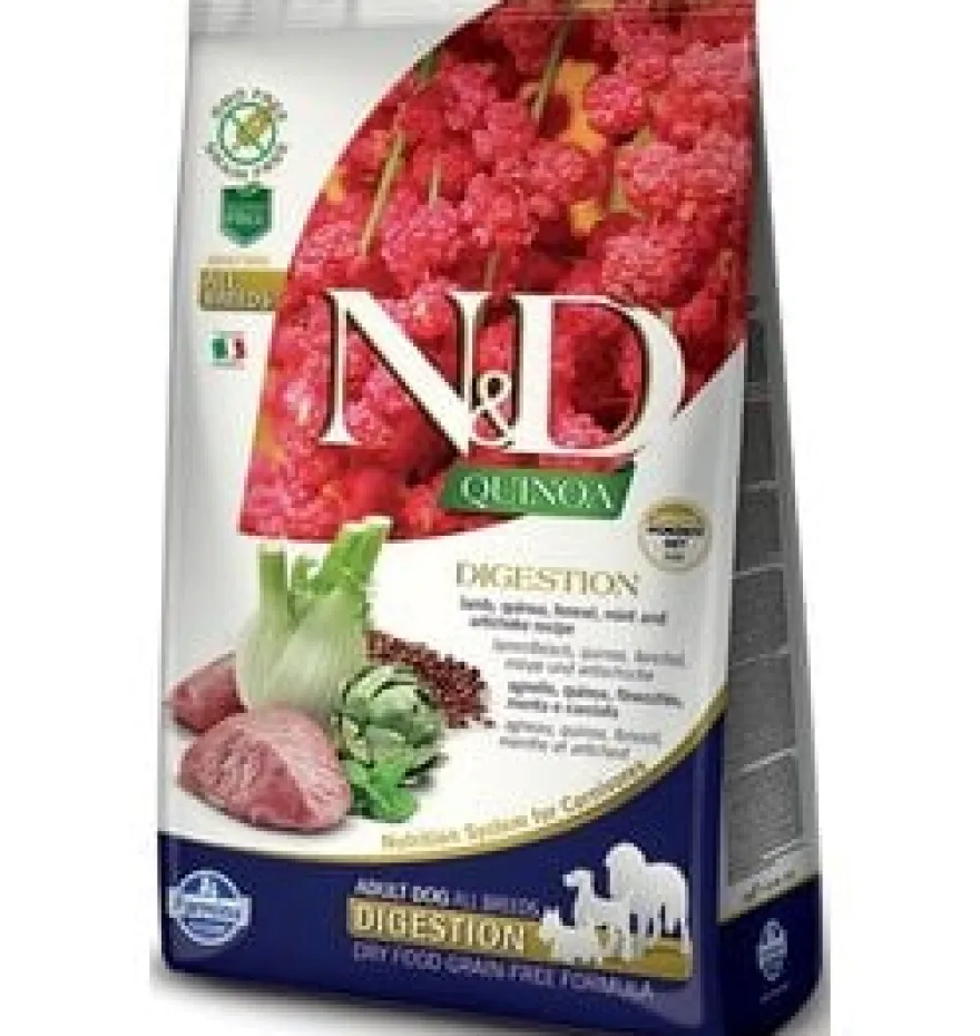 Farmina N&D Quinoa Digestion Cordero Pienso Seco 2kg