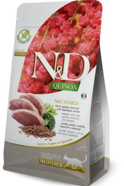 Farmina N&D Quinoa Neutered Pato Alimento Seco 1.5kg