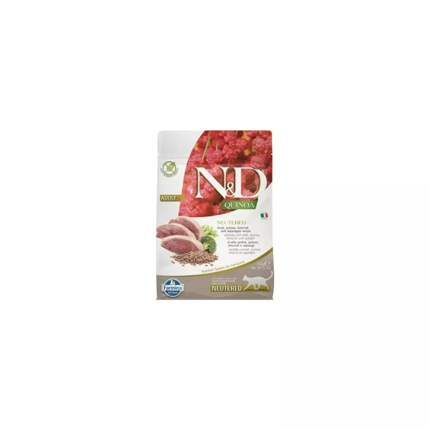 Farmina N&D Quinoa Pato Pienso Sólido 300g
