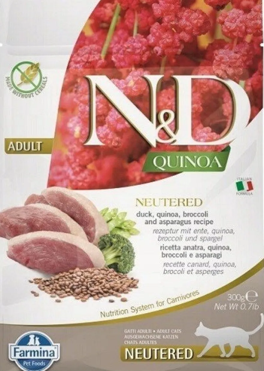 Farmina N&D Quinoa Pato Pienso Sólido 300g