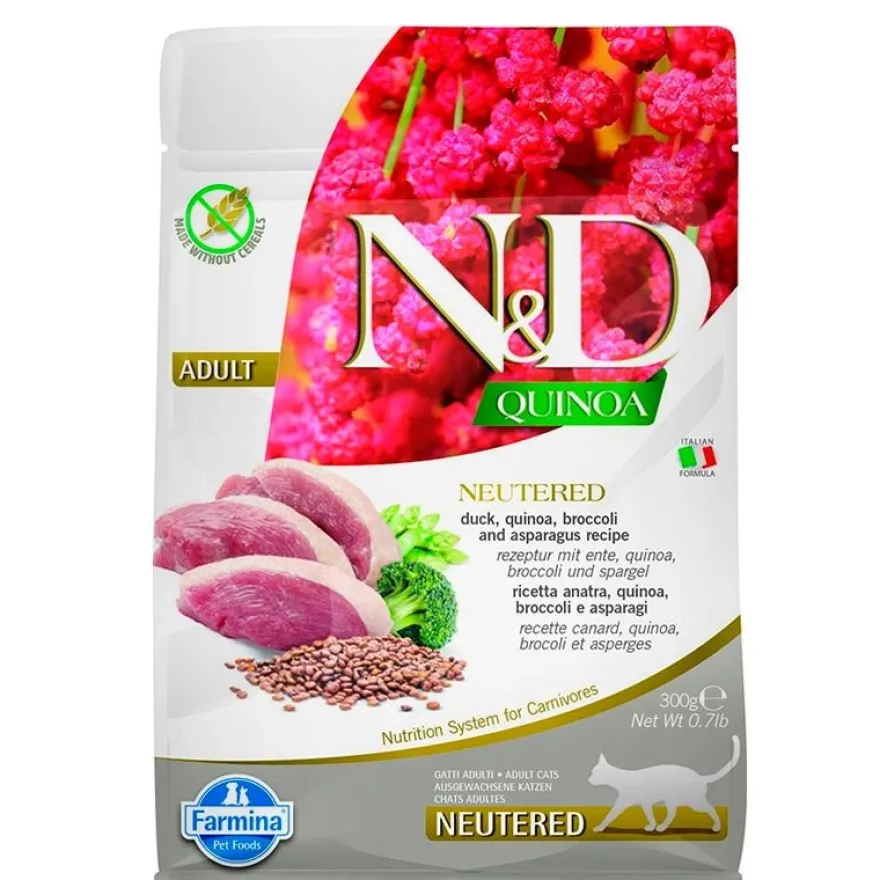 Farmina N&D Quinoa Pato Pienso Sólido 300g