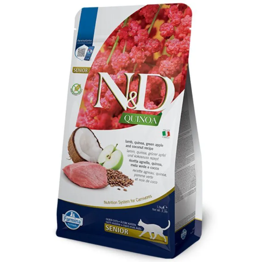 Farmina ND Quinoa Senior Cordero Pienso Seco 300g