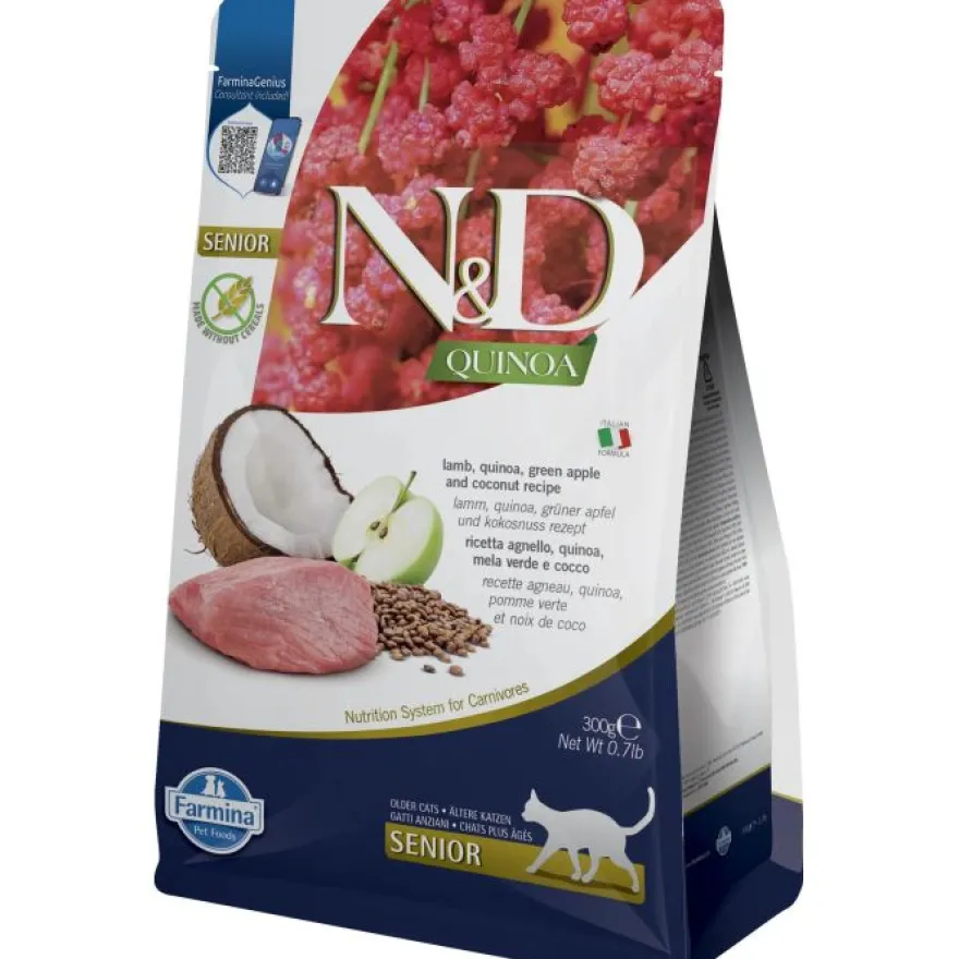 Farmina ND Quinoa Senior Cordero Pienso Seco 300g